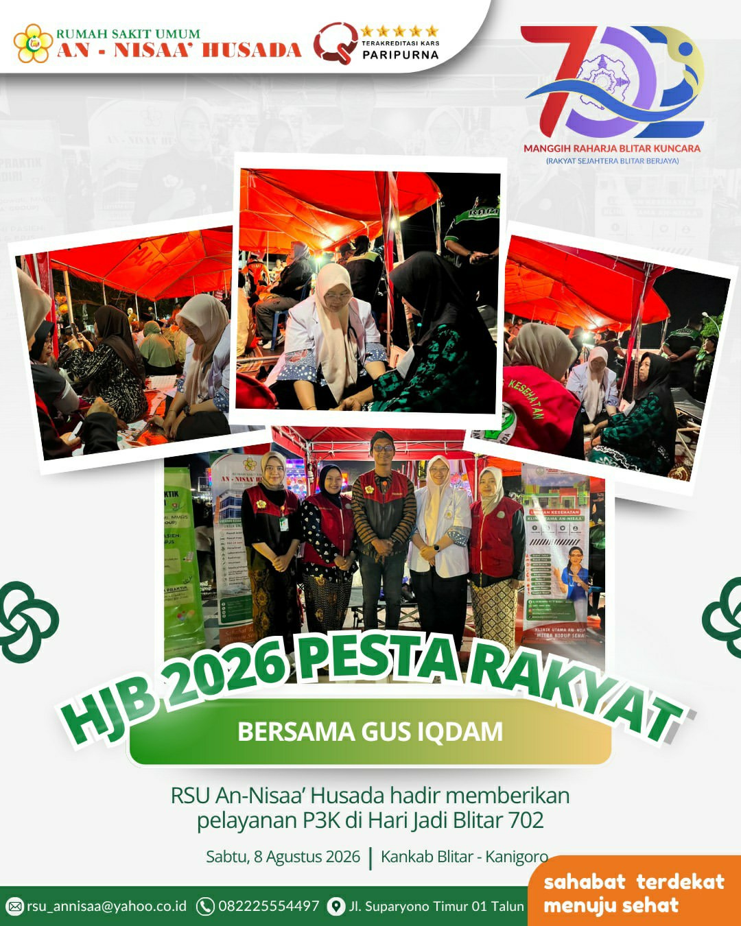 Siaga Melayani di Pesta Rakyat HJB!