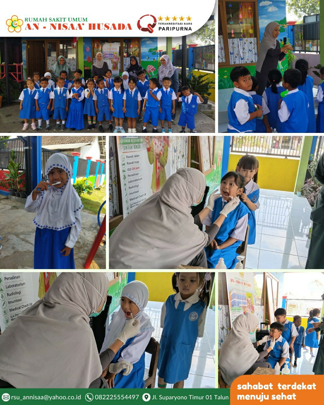 Edukasi Kesehatan Gigi di TK Pertiwi Kaweron