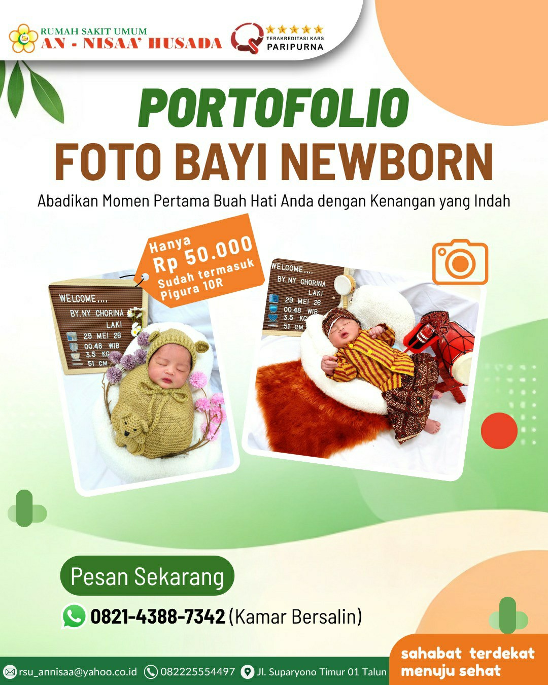 PORTOFOLIO FOTO BAYI NEWBORN