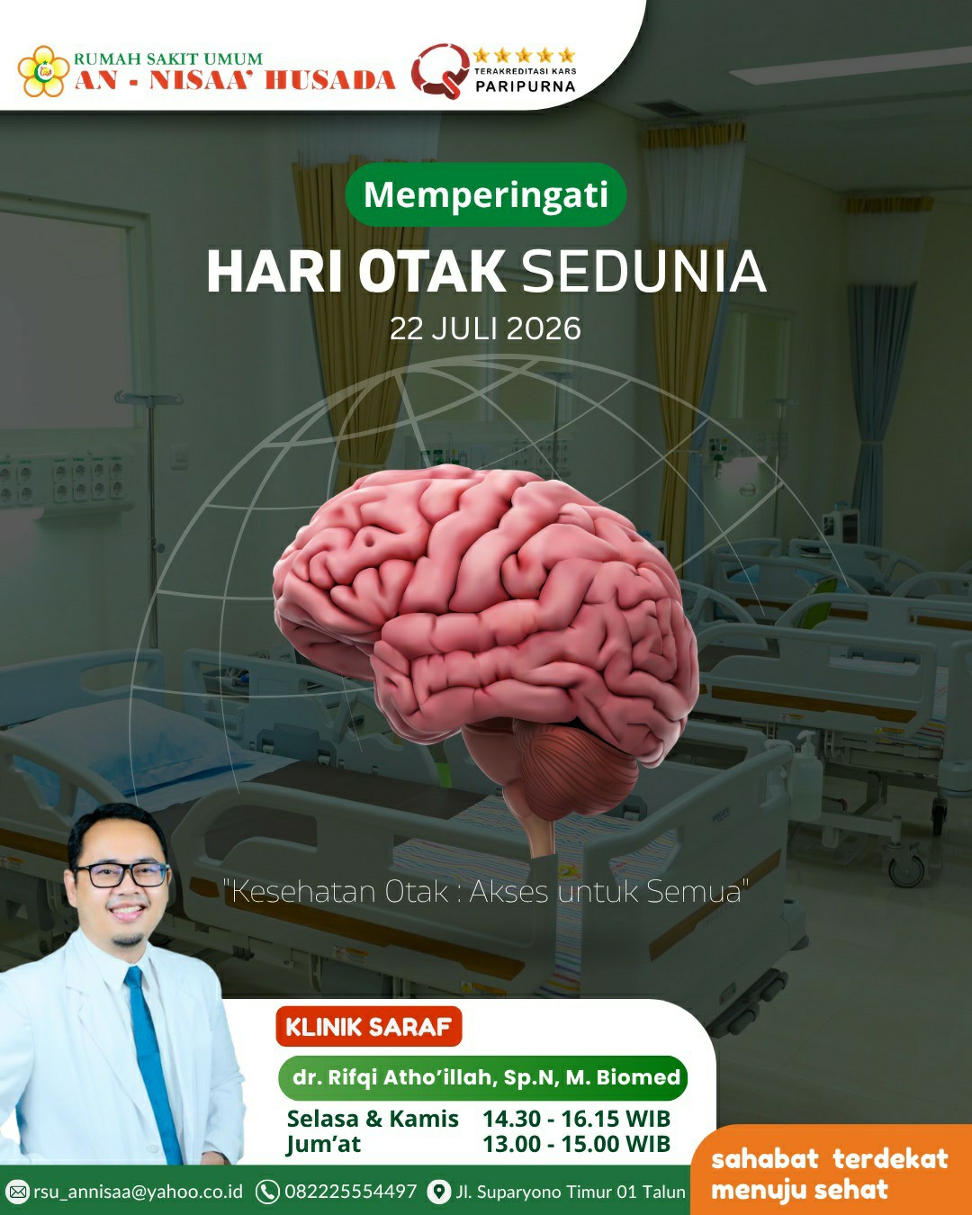 MEMPERINGATI HARI OTAK SEDUNIA